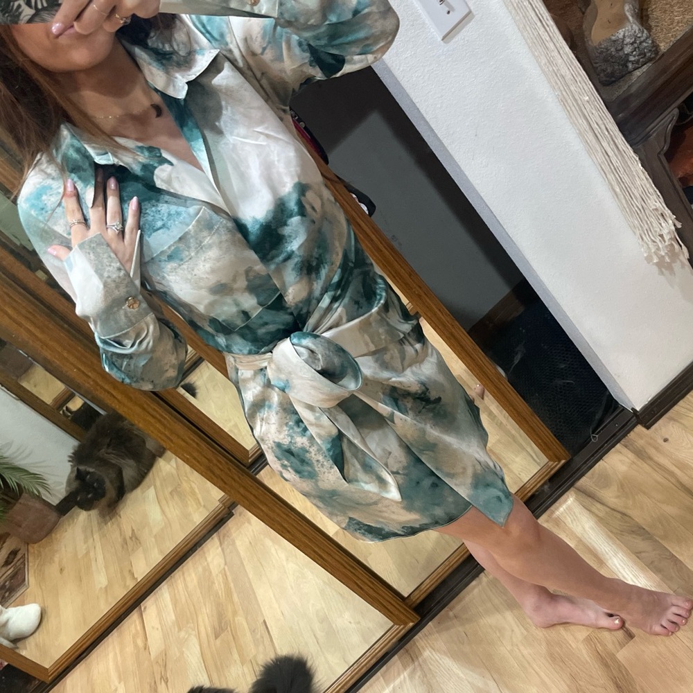 Forever 21 wrap dress S